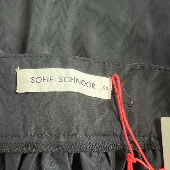 NWT Sofie Schnoor Women’s Black Mini Skirt Size XS - Picture 8 of 8